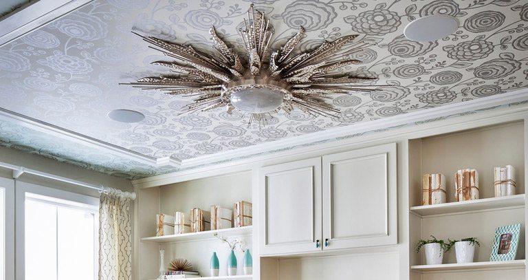 30 Ceiling Wallpaper Ideas That Will Elevate Any Interior