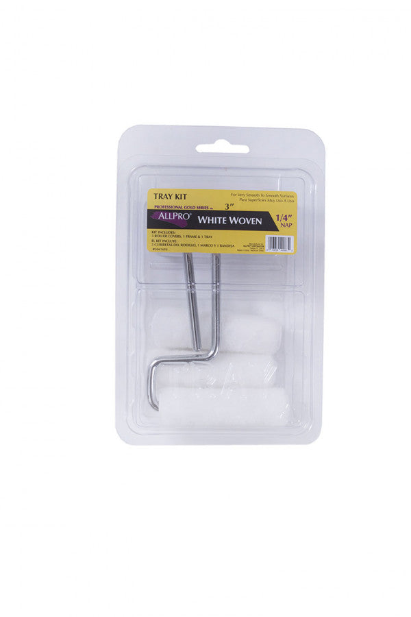 A-P White Woven Sample & Touch Up Kit 3"