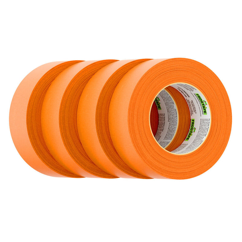 1.41" x 60yd FrogTape® Pro Grade Orange Painter’s Tape® Tape 4pk- Paintpourri