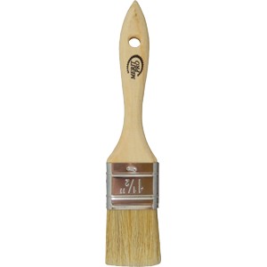 Dynamic 00414 White Bristle Double Thick Chip Brush-Paintpourri