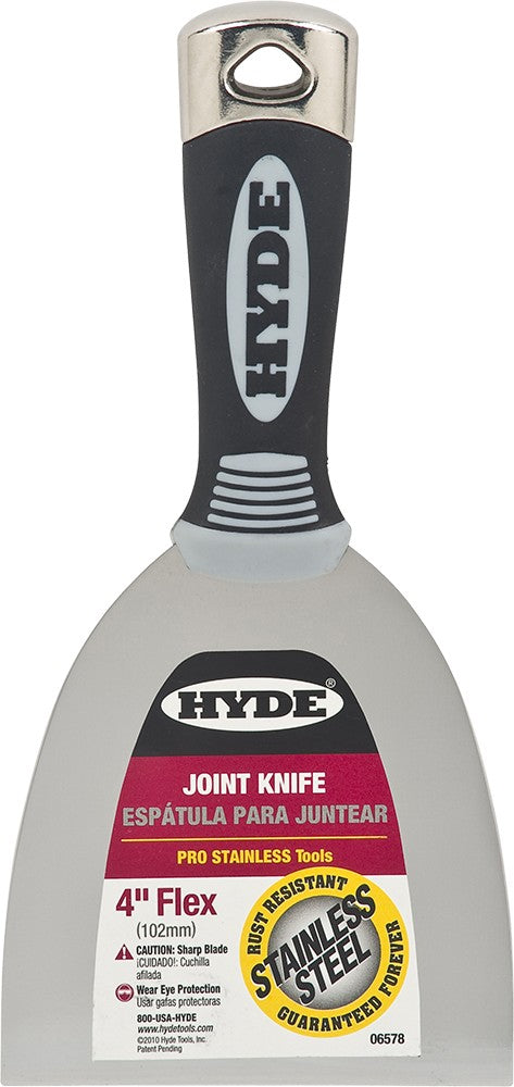Hyde Pro Stainless Steel Flexible Putty Knife- Paintpourri