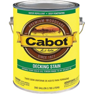 Cabot 17406 1G Semi Solid Deck & Siding Stain